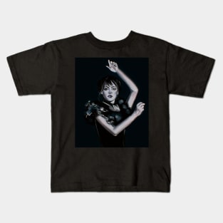 Wednesday Friday Addams Dance Kids T-Shirt
